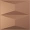 Ekena Millwork 11 7/8in. W x 11 7/8in. H Aberdeen EnduraWall Decorative 3D Wall Panel Covers 0.98 Sq. Ft. WP12X12ABCAC - alternate 1
